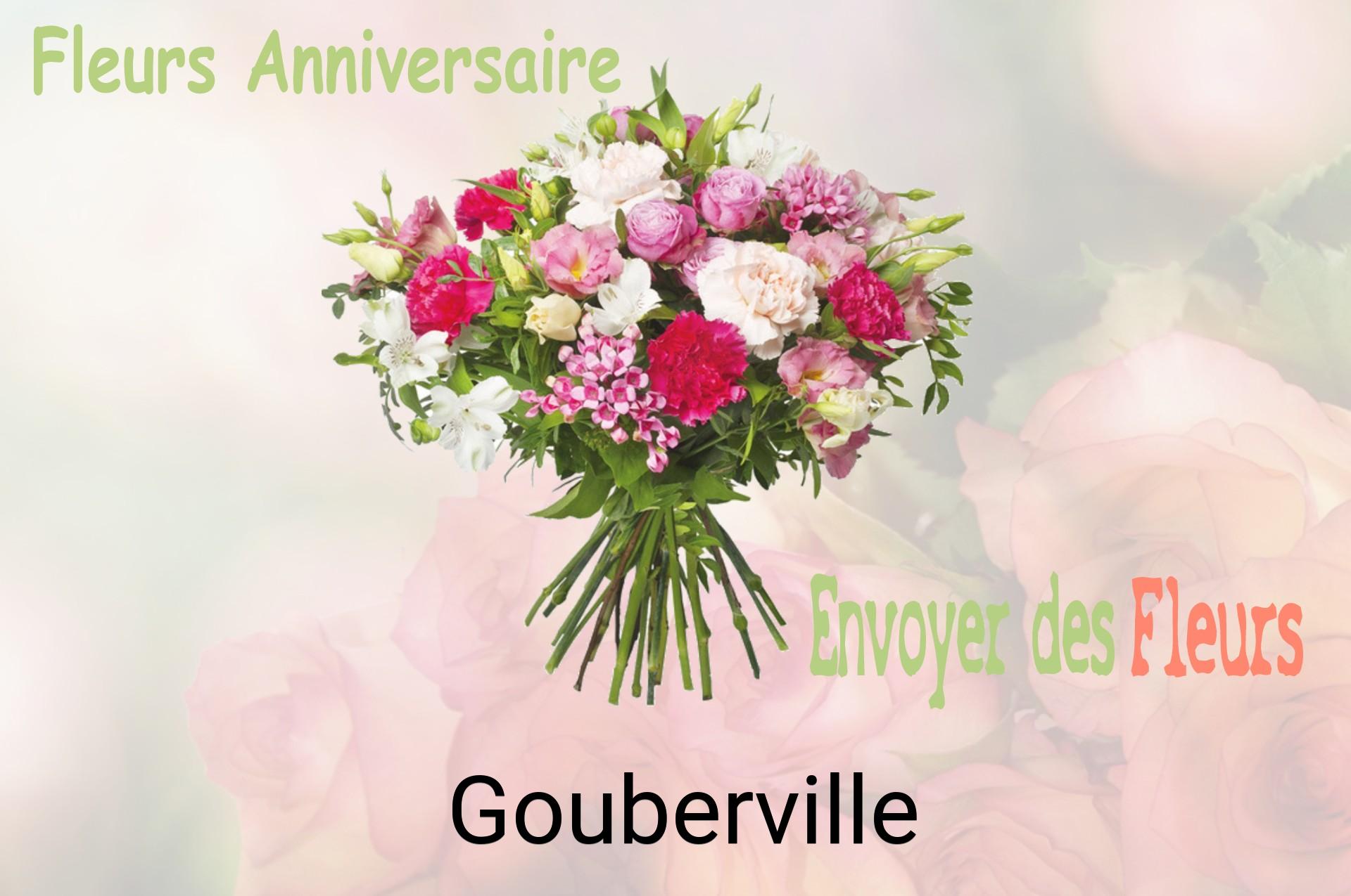 Bouquet de fleurs d’anniversaire livré à Gouberville